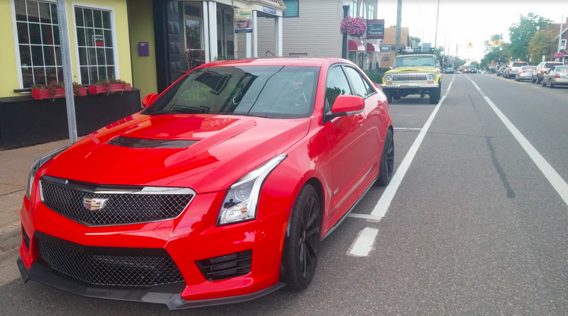Illustration for article titled I Took A Cadillac ATS-V Camping And It Went Great